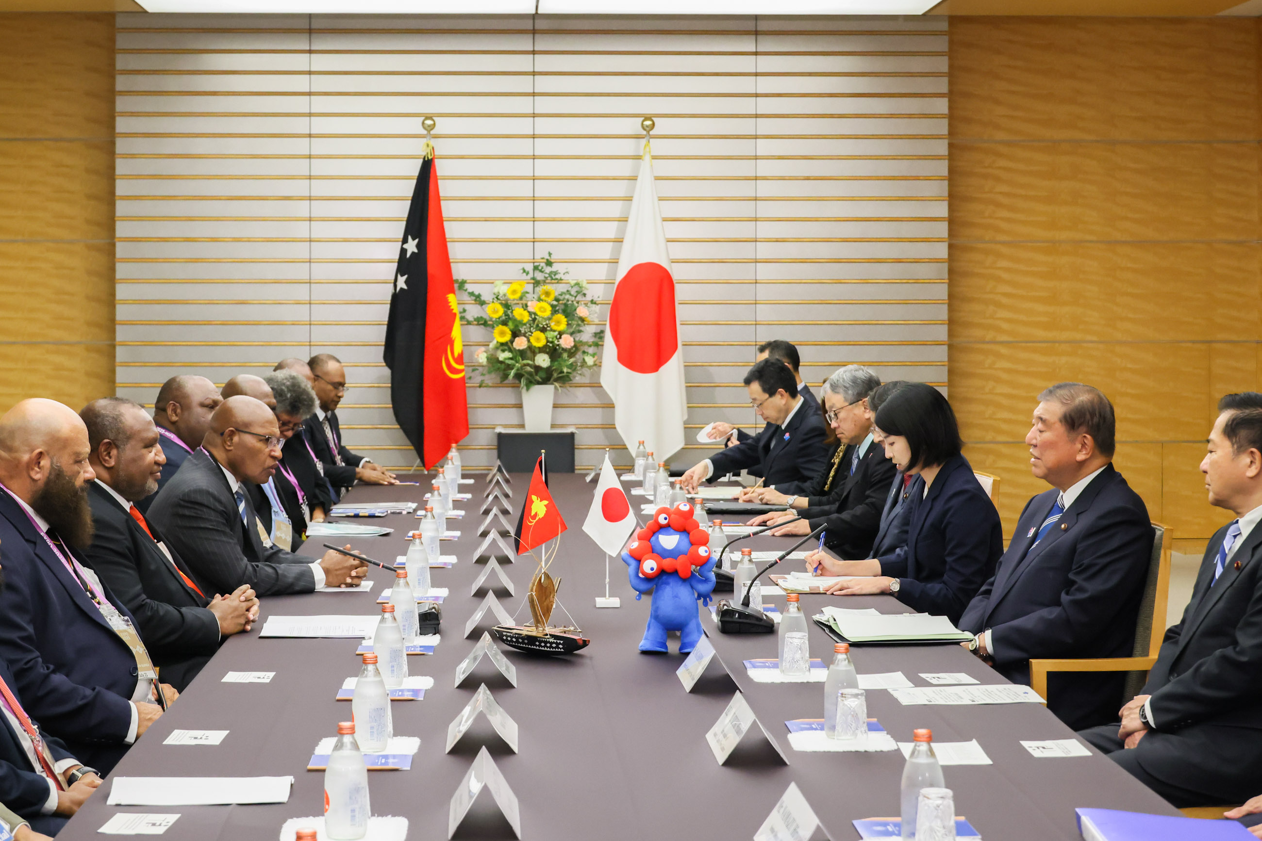 日本巴布亚新几内首脑会谈4