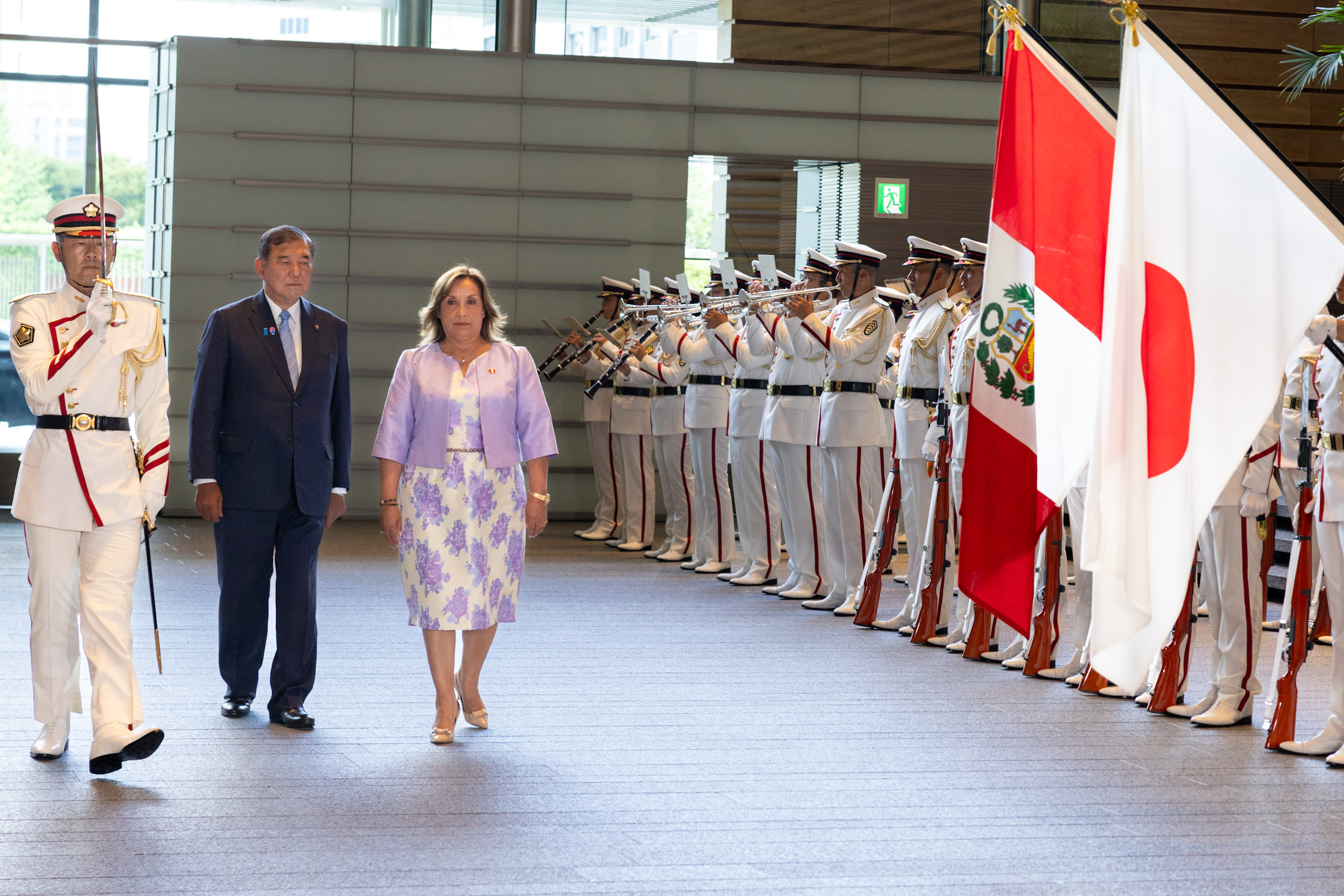 仪仗队的荣誉礼和迎宾仪式4