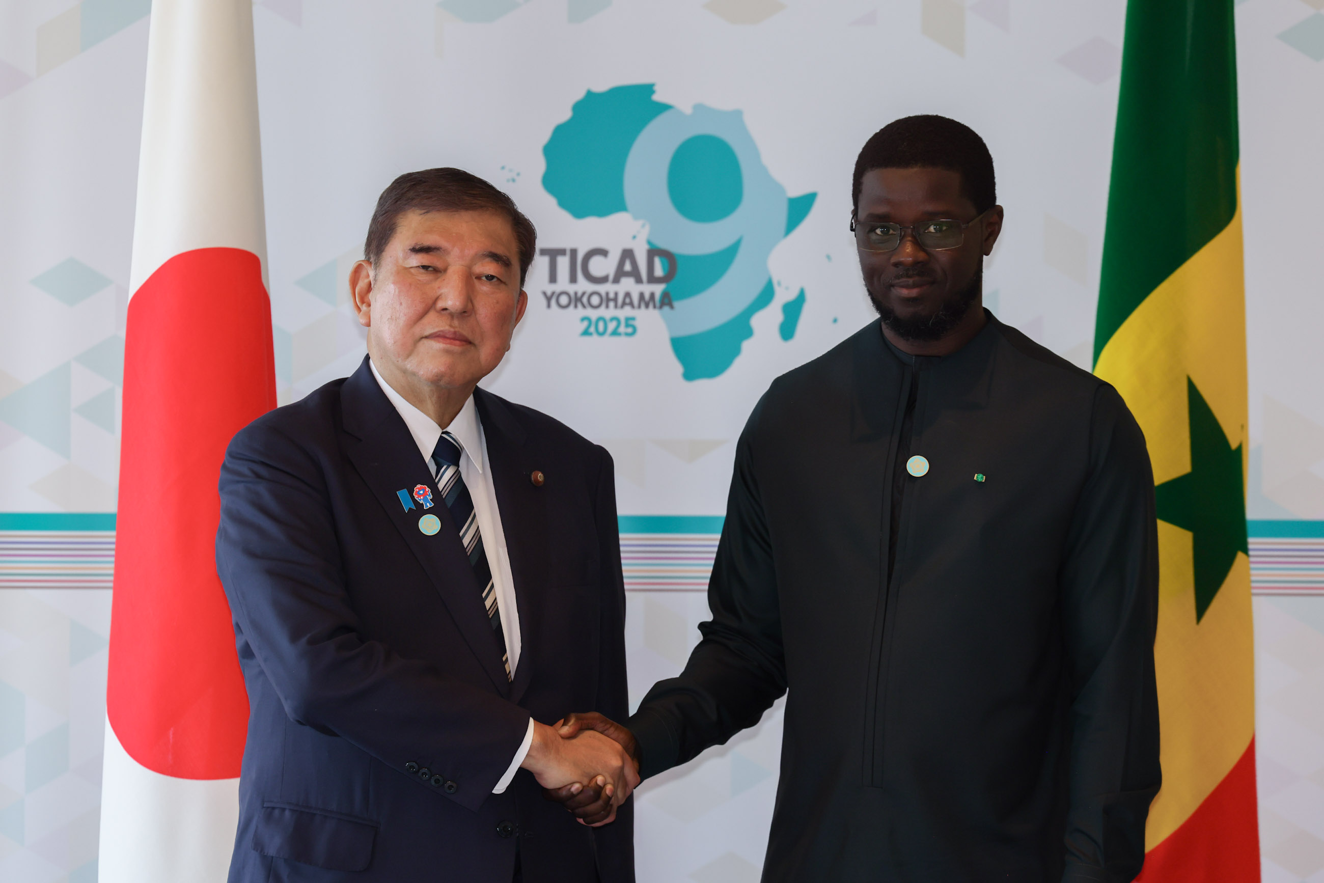 日本塞内加尔首脑会谈1