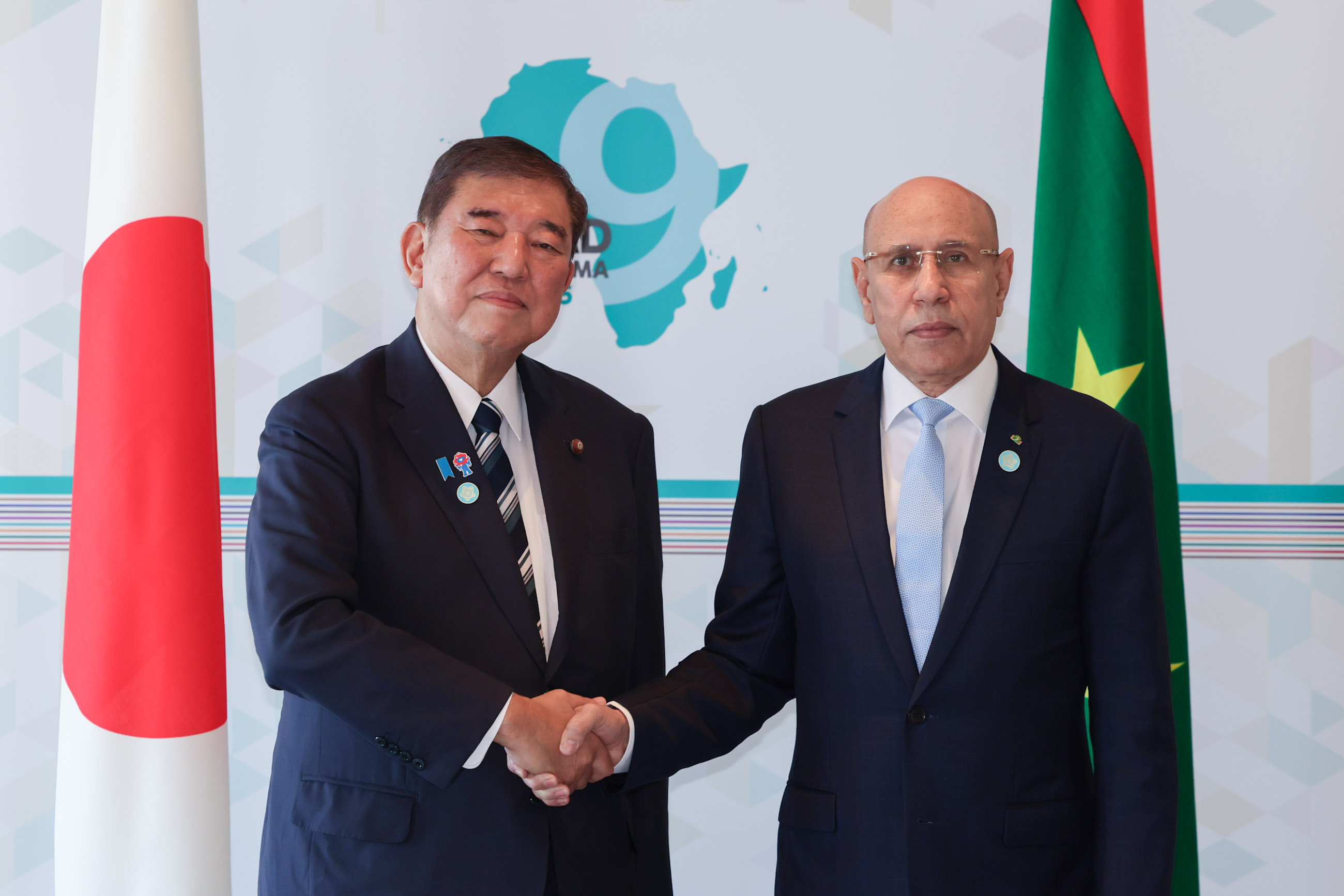 日本毛里塔尼亚首脑会谈1