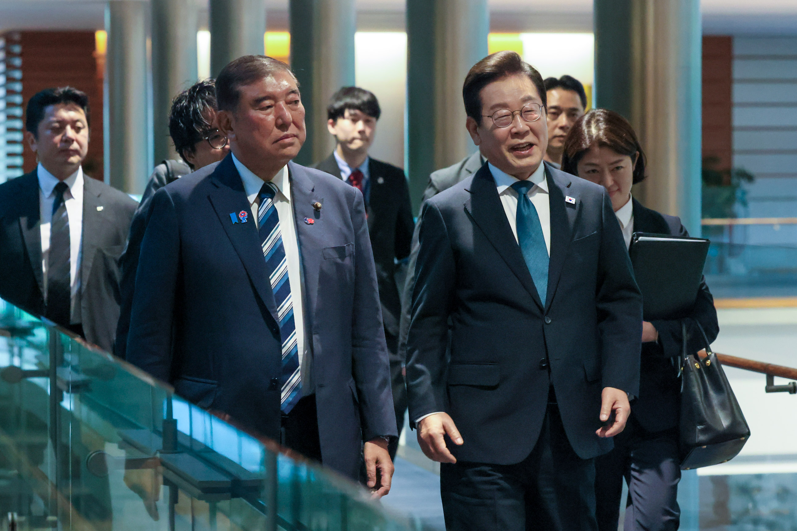 石破首相出席会谈