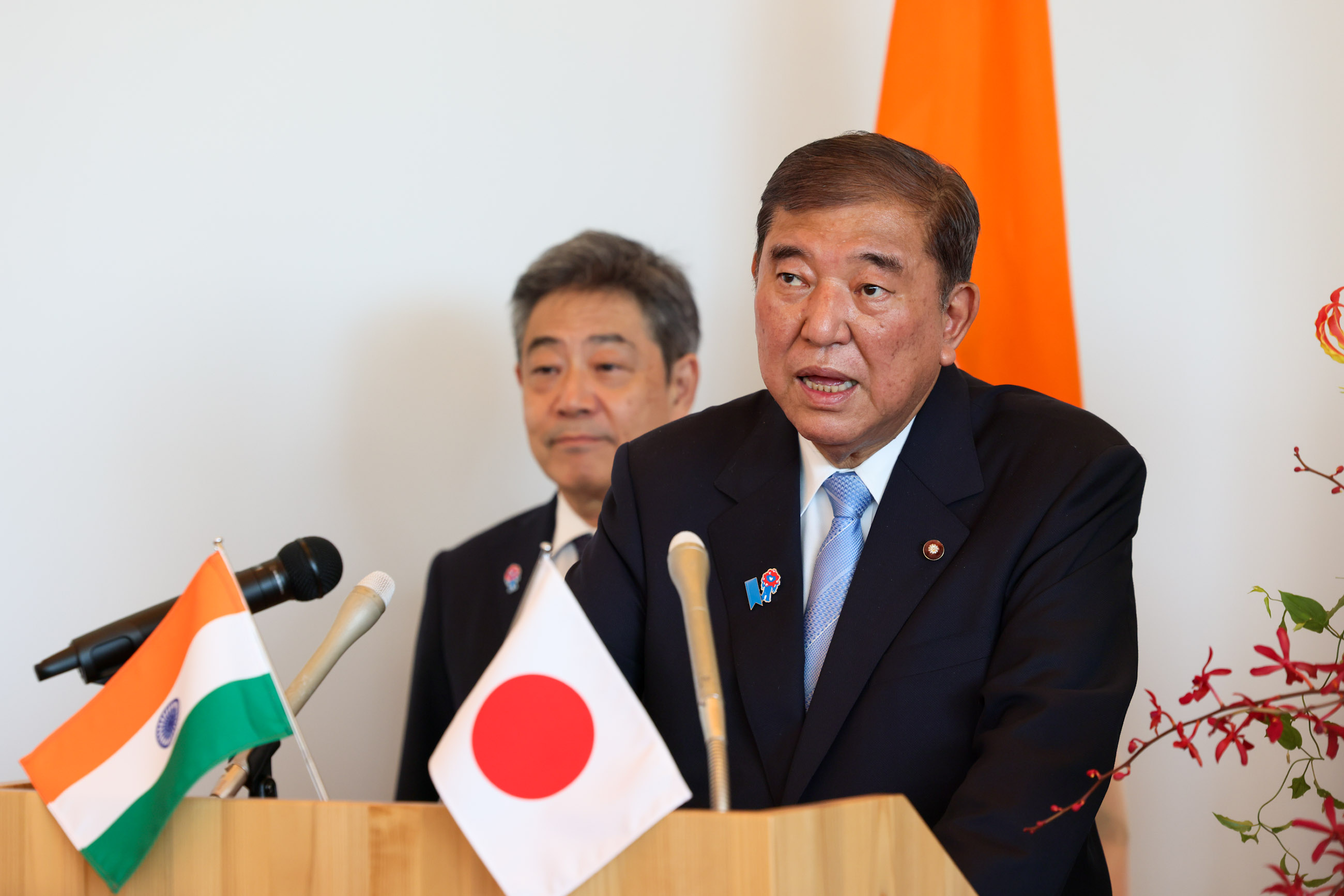 石破首相举行记者会3