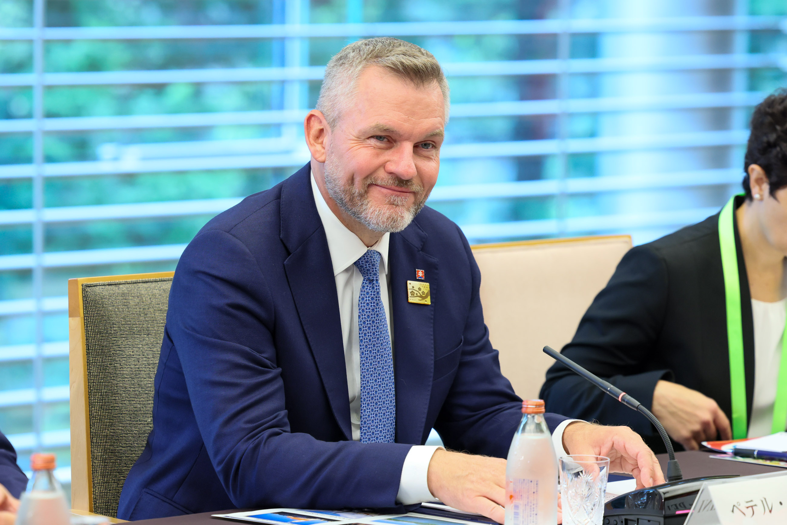 石破首相与佩莱格里尼总统举行会谈6