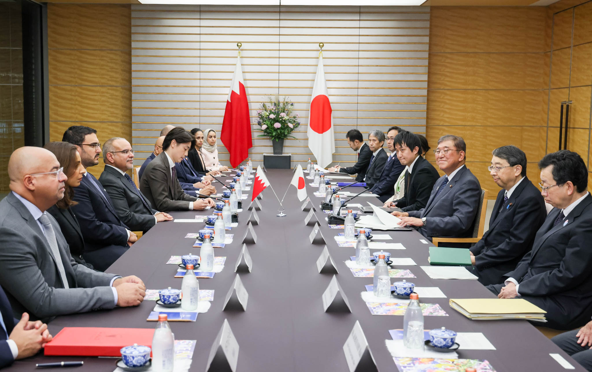 与萨勒曼王储兼首相举行会谈3