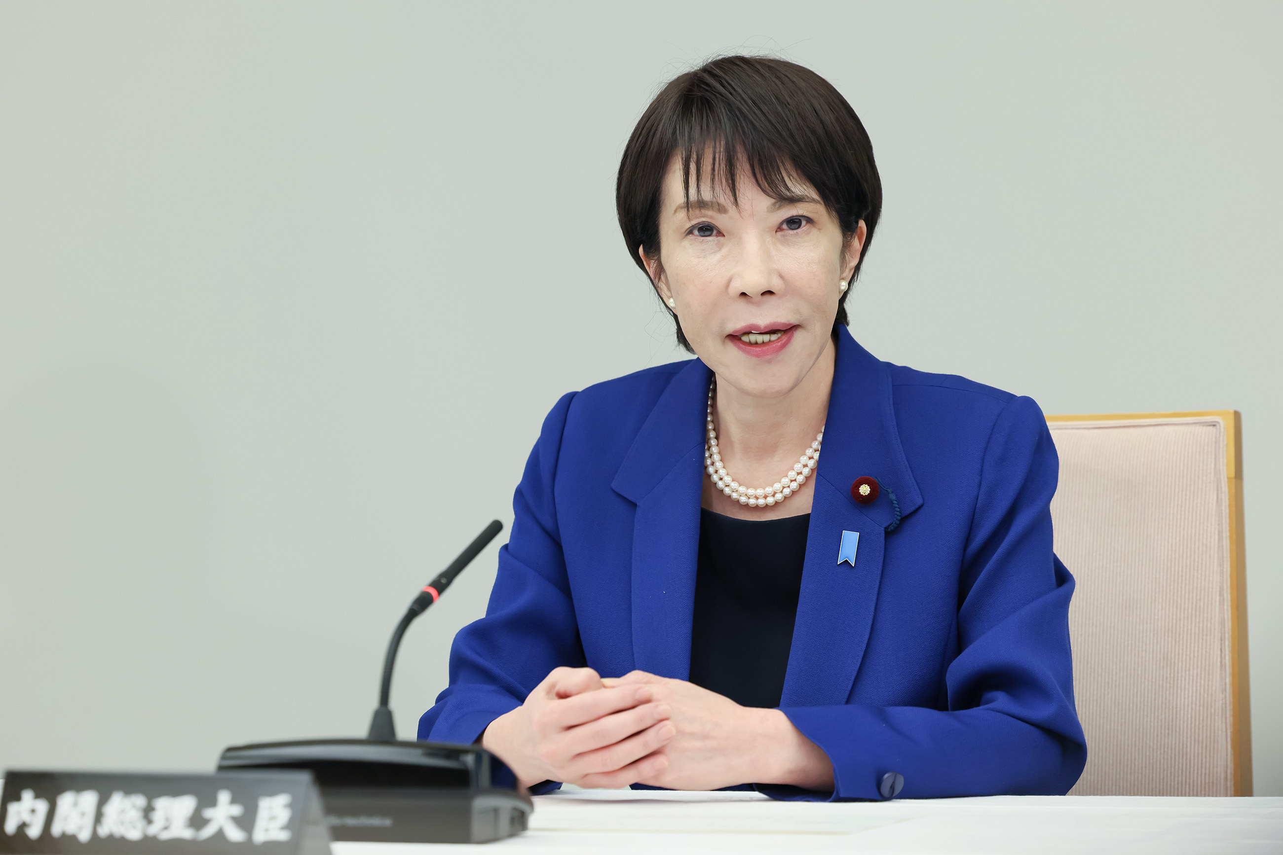 高市首相作训示3