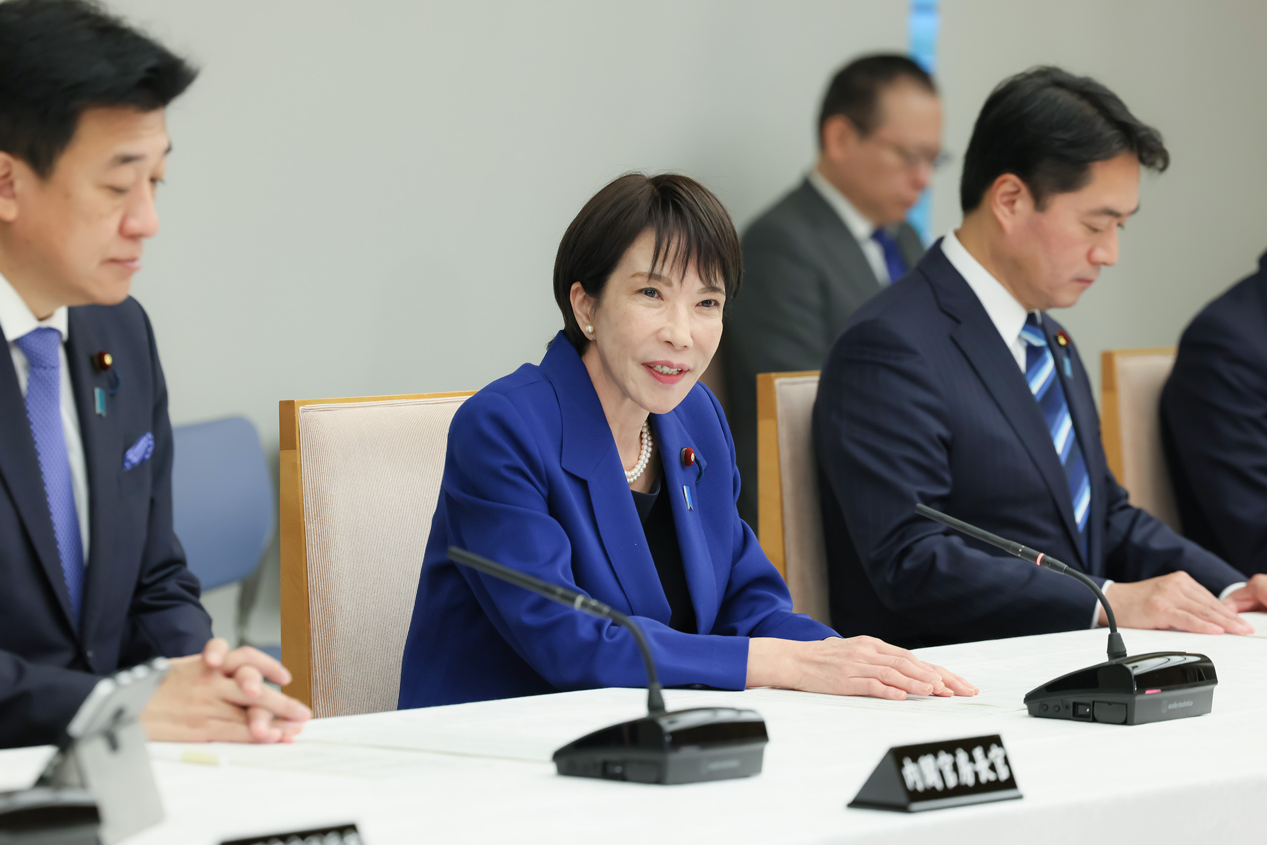 高市首相作训示4