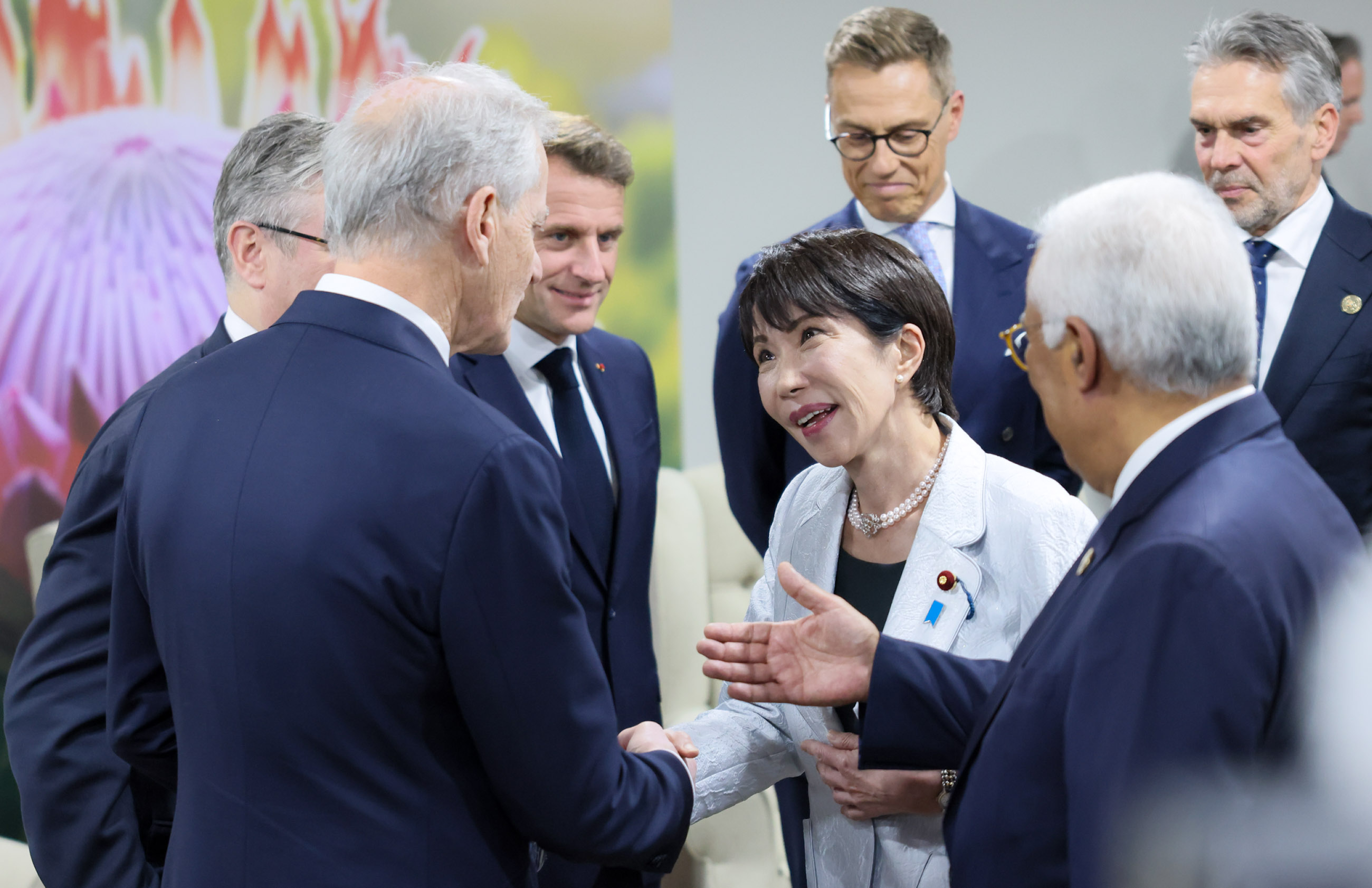 高市首相出席关于乌克兰和平相关国家首脑会议4