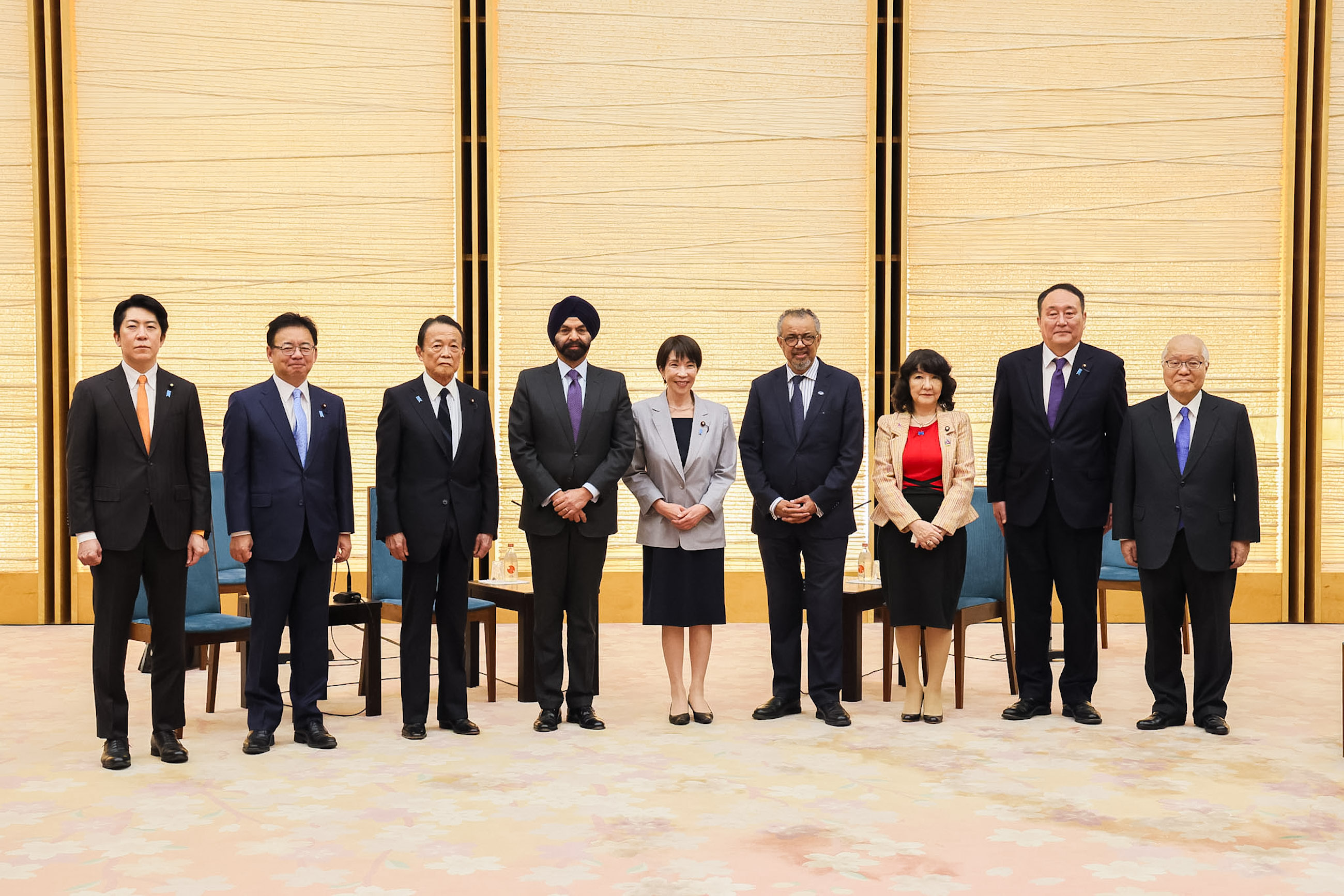 高市首相接受拜会1