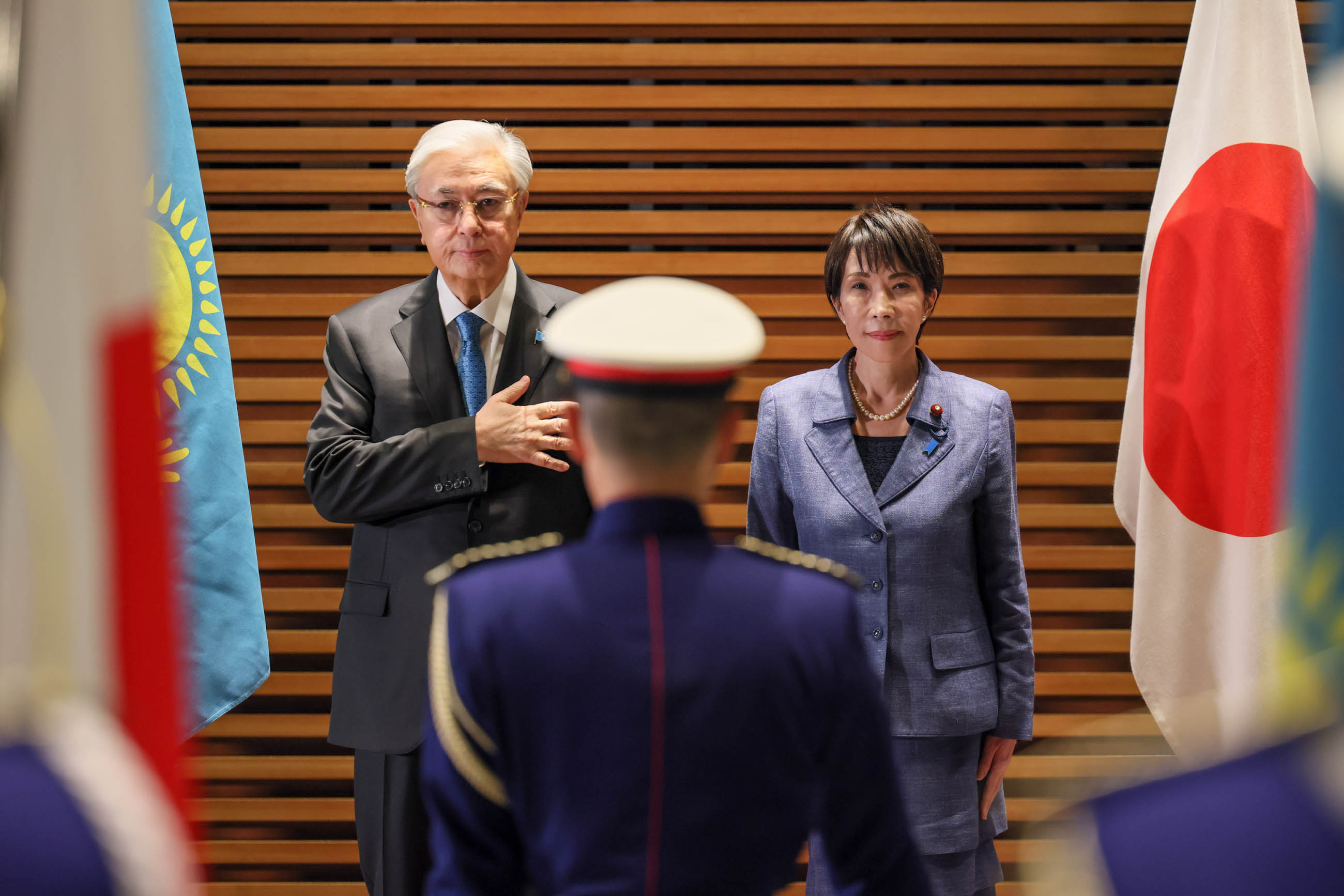 仪仗队的荣誉礼和迎宾仪式3