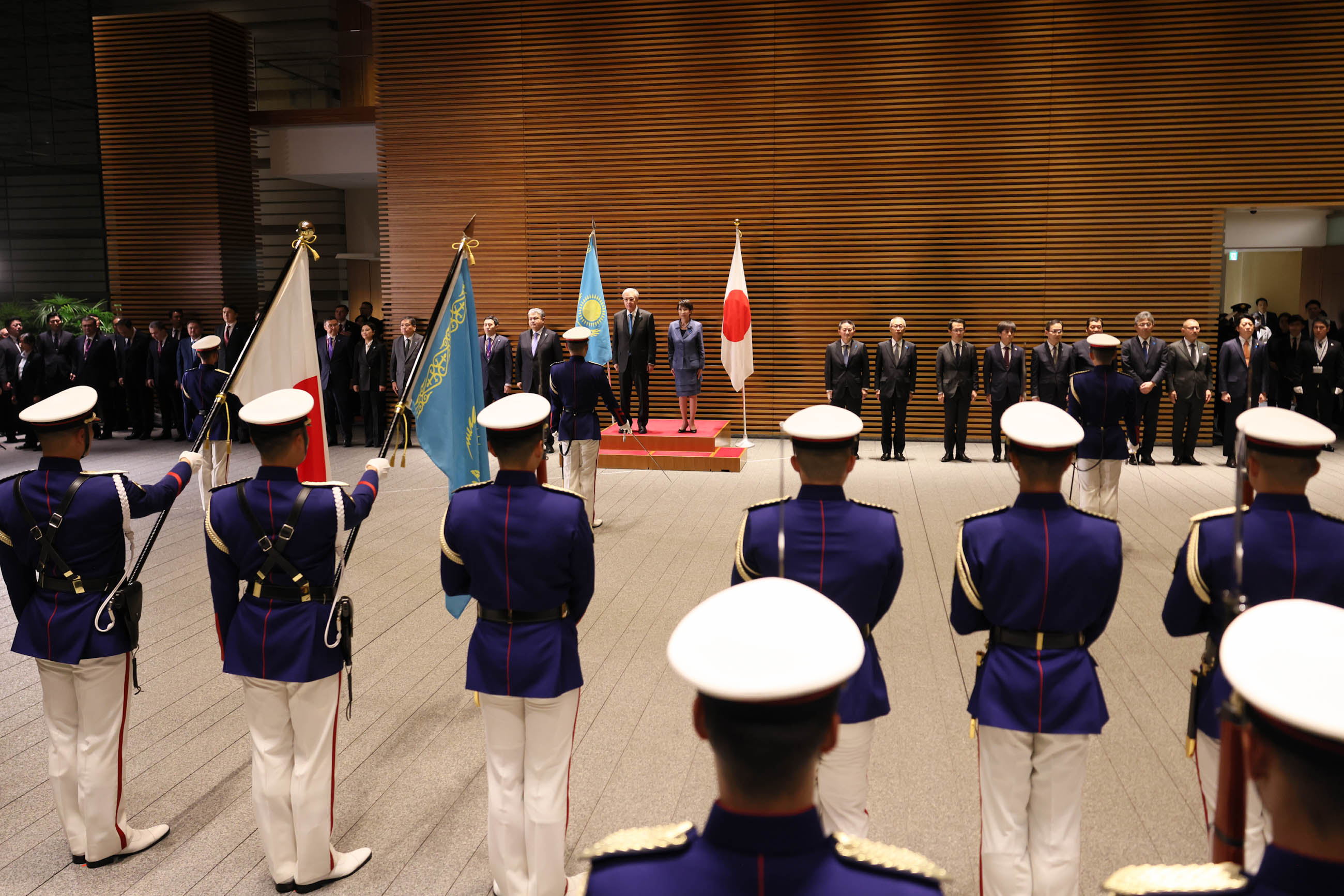 仪仗队的荣誉礼和迎宾仪式4