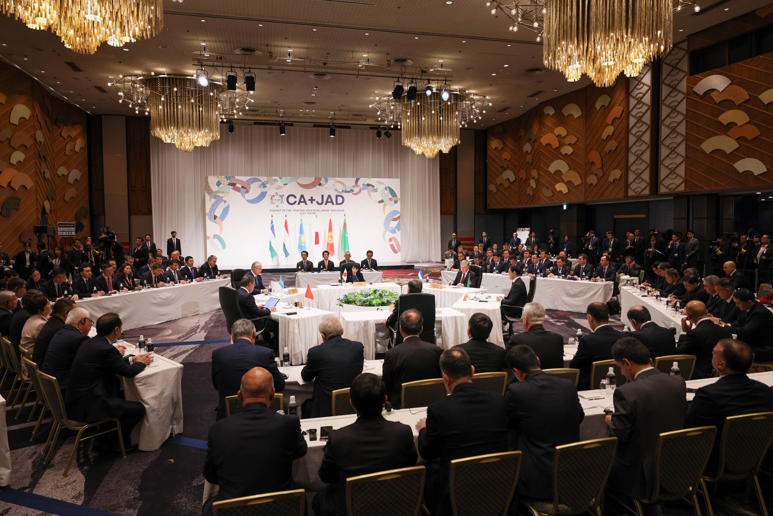 “中亚+日本”对话、首脑会议13