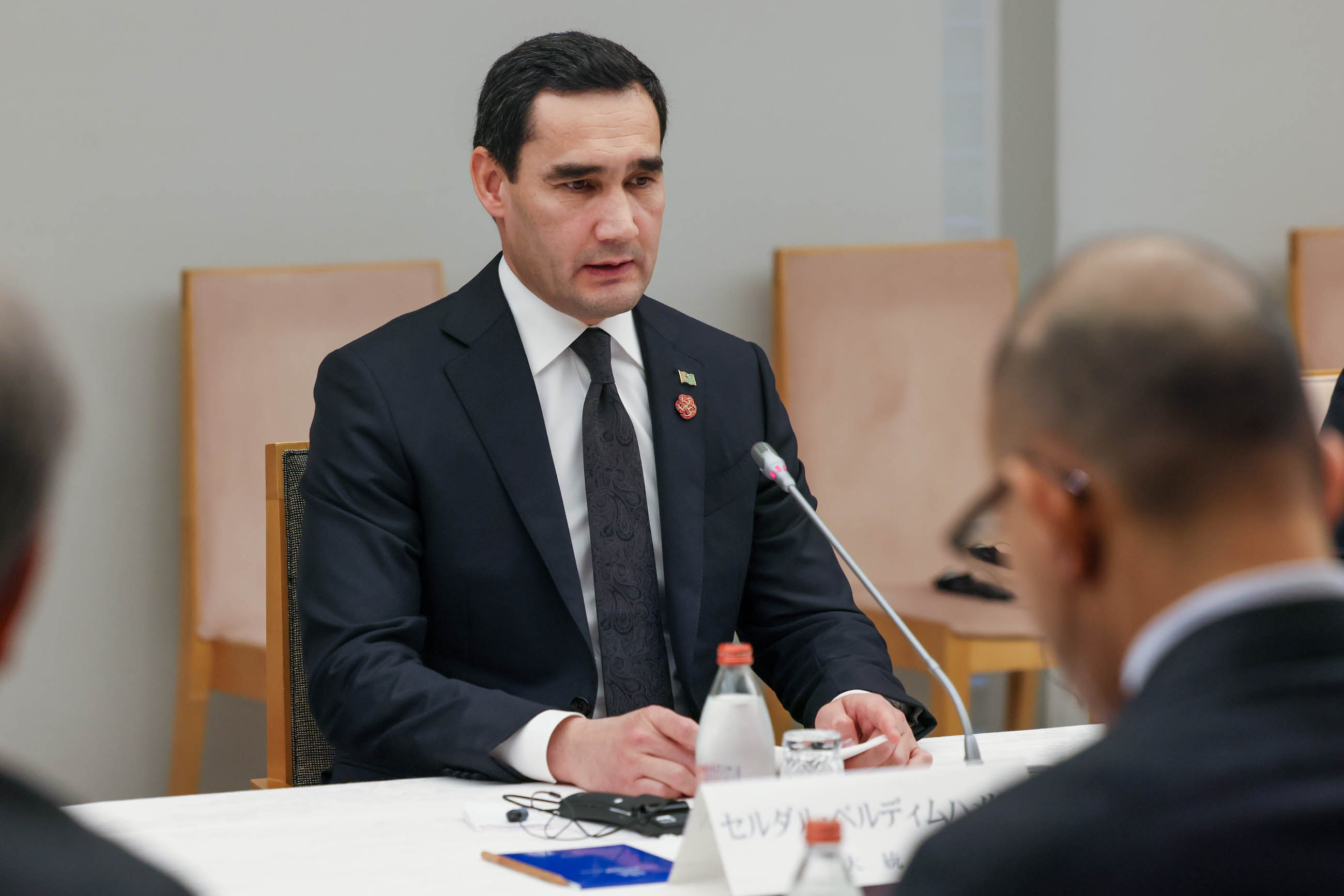 日本土库曼斯坦首脑会谈7