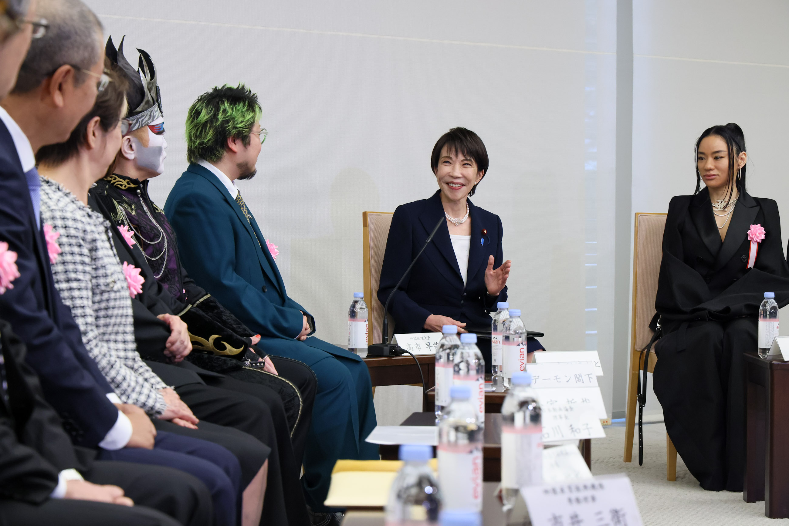 高市首相在意见交流会发言1