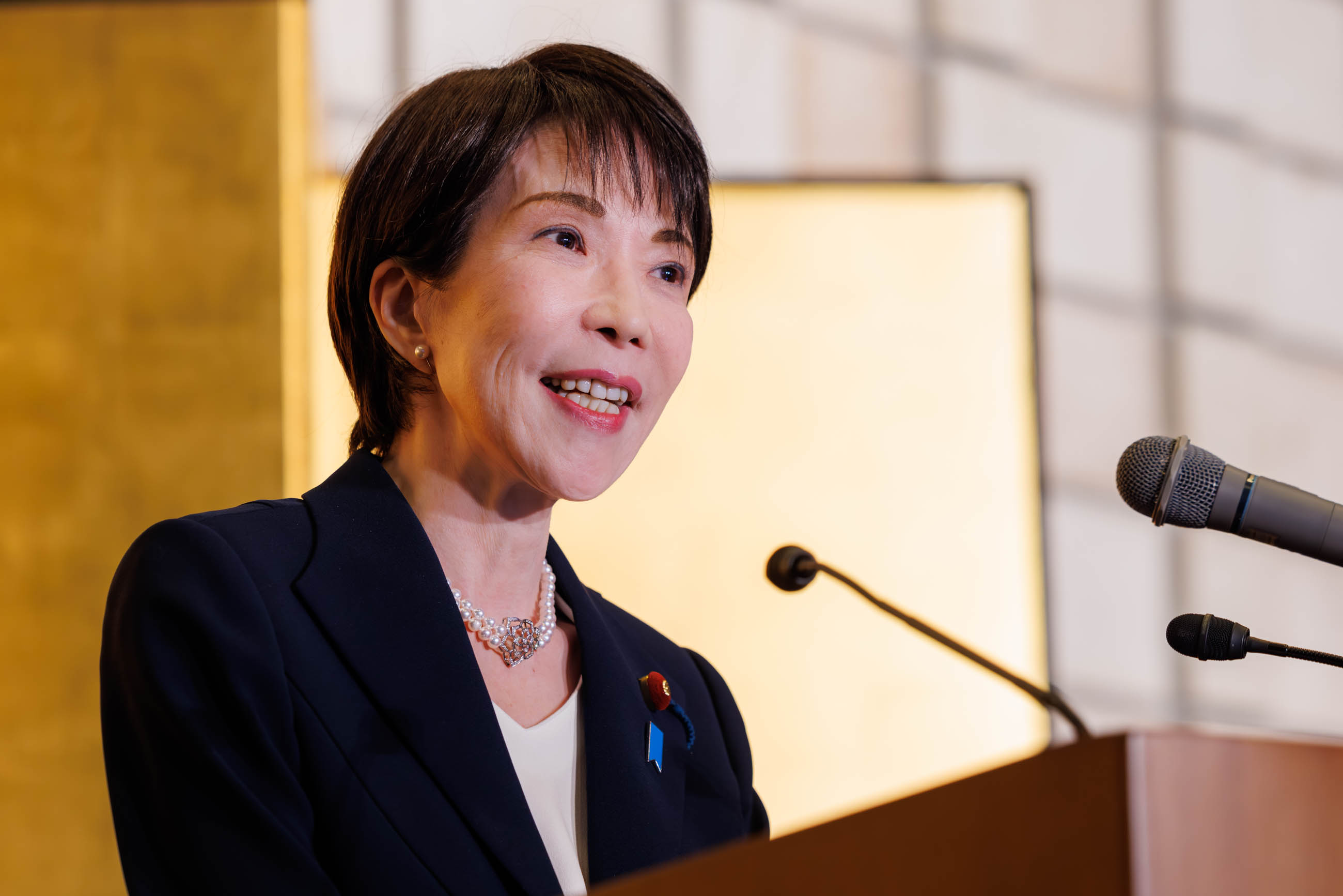 高市首相举行记者会7