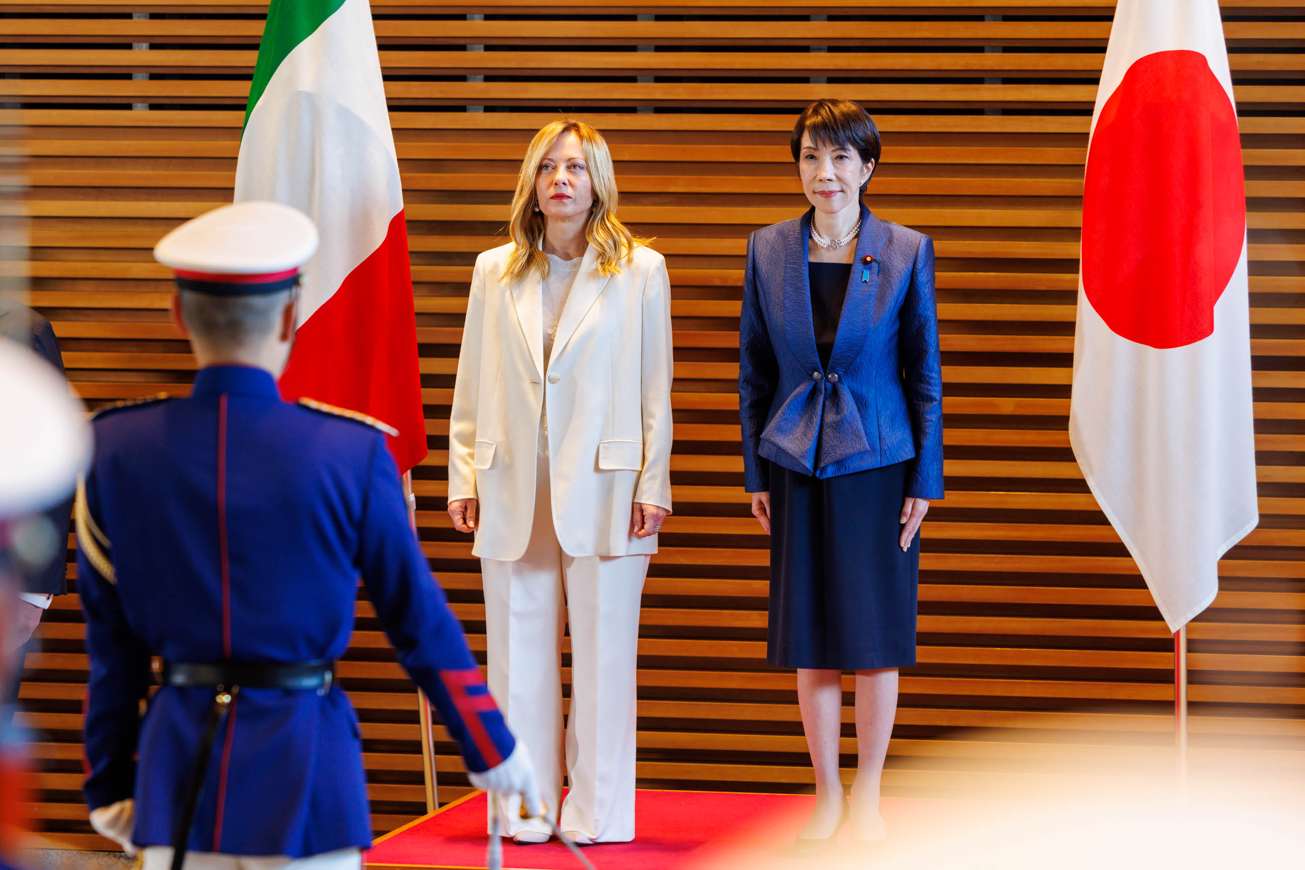 仪仗队的荣誉礼和迎宾仪式4