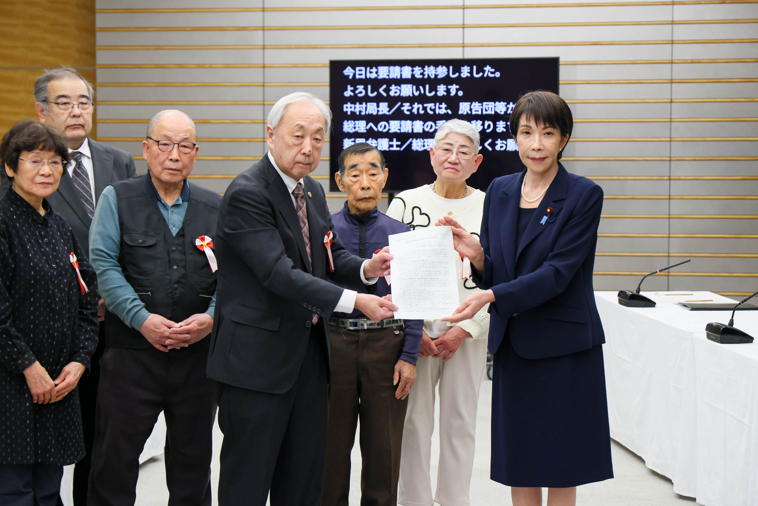 会见旧《优生保护法》国家索赔诉讼案原告团等