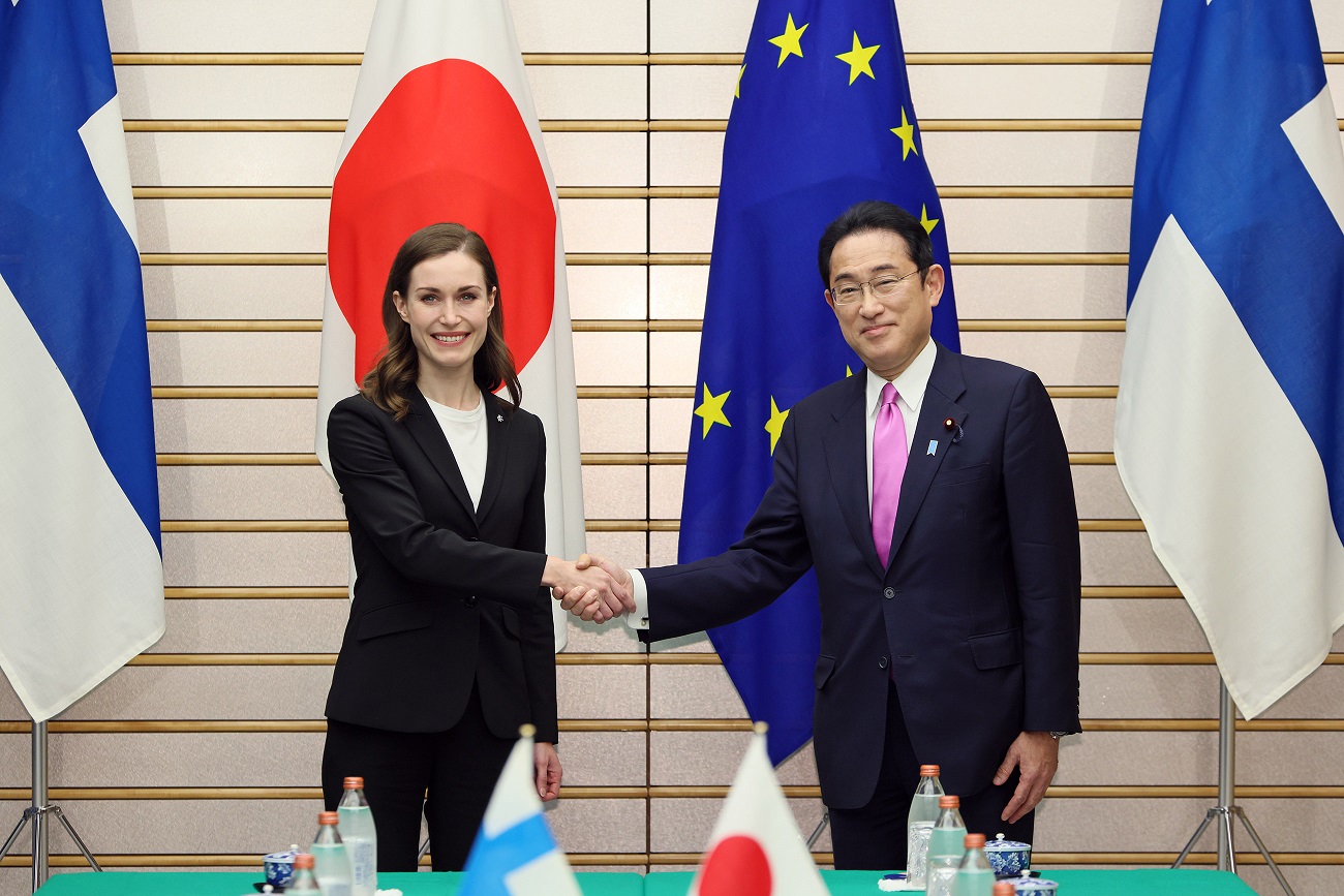 日本芬兰首脑会谈等