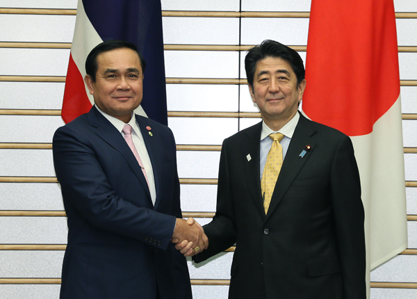 日本・泰国首脑会谈等