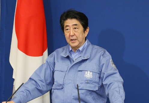 安倍总理在总理大臣官邸进行了2016年度原子能综合防灾训练。