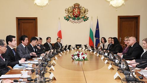 日本・保加利亚首脑会谈