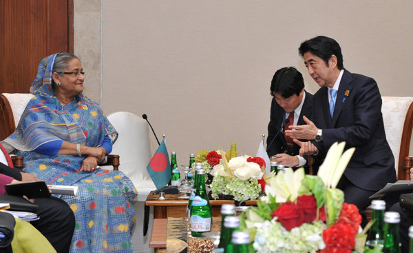 日本・孟加拉国首脑会谈