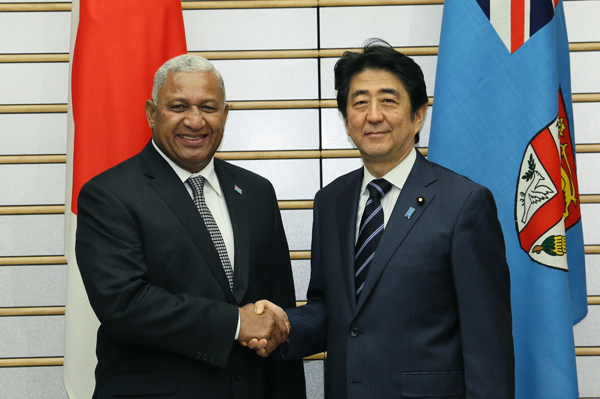 日本・斐济首脑会谈等