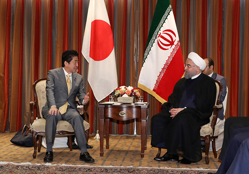 日本・伊朗首脑会谈2
