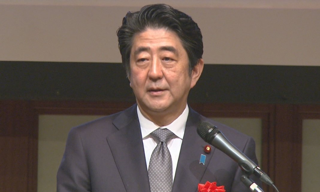 安倍总理出席了在东京都内举行的THINK NOW 2015世界防治麻风病宣传活动。