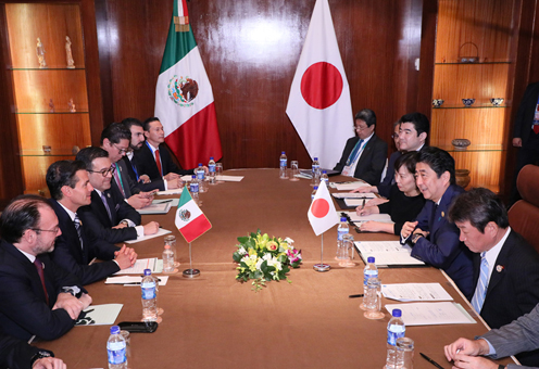 日本・墨西哥首脑会谈