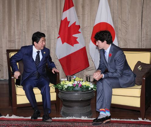 日本・加拿大首脑会谈
