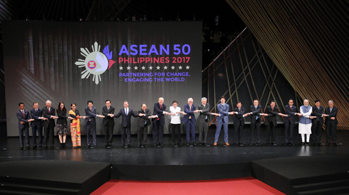 ASEAN相关首脑会议开幕式1