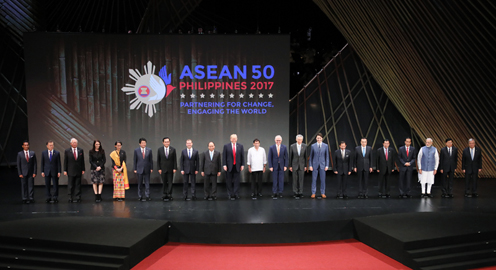 ASEAN相关首脑会议开幕式2