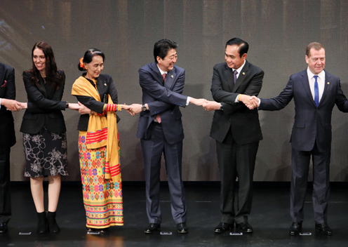 ASEAN相关首脑会议开幕式3