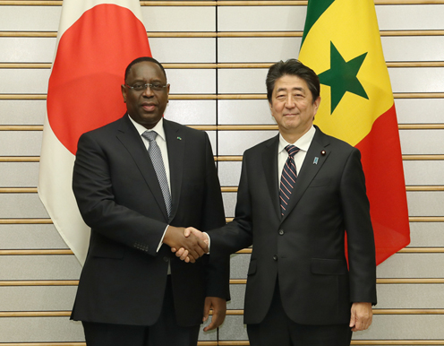 日本・塞内加尔首脑会谈等
