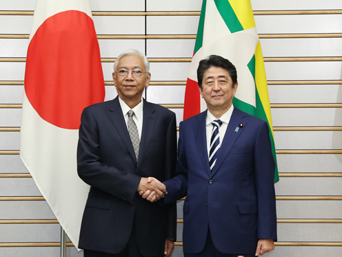 日本・缅甸首脑会谈等