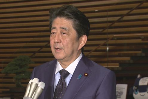 安倍总理在总理大臣官邸举行了关于内阁成立6年的记者会。