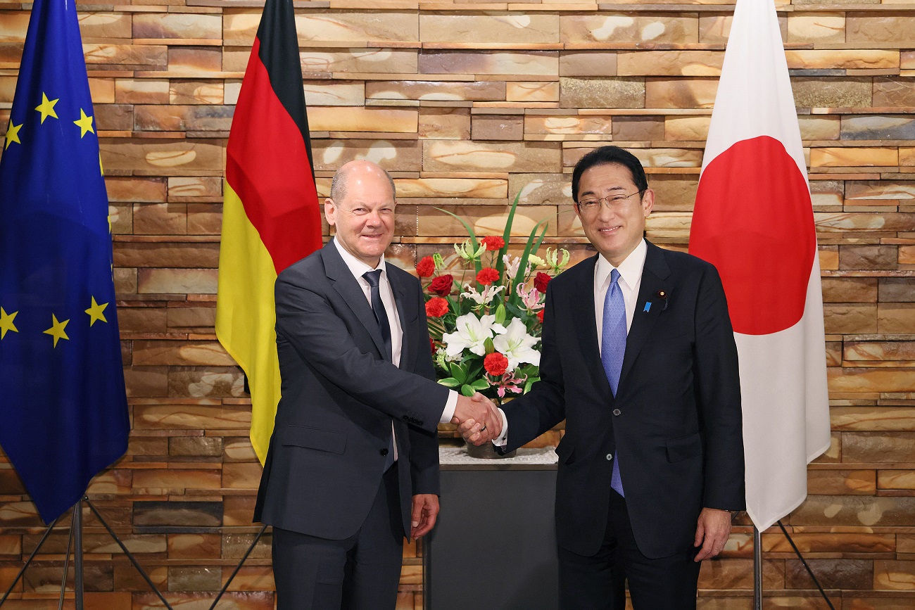日德首脑会谈等