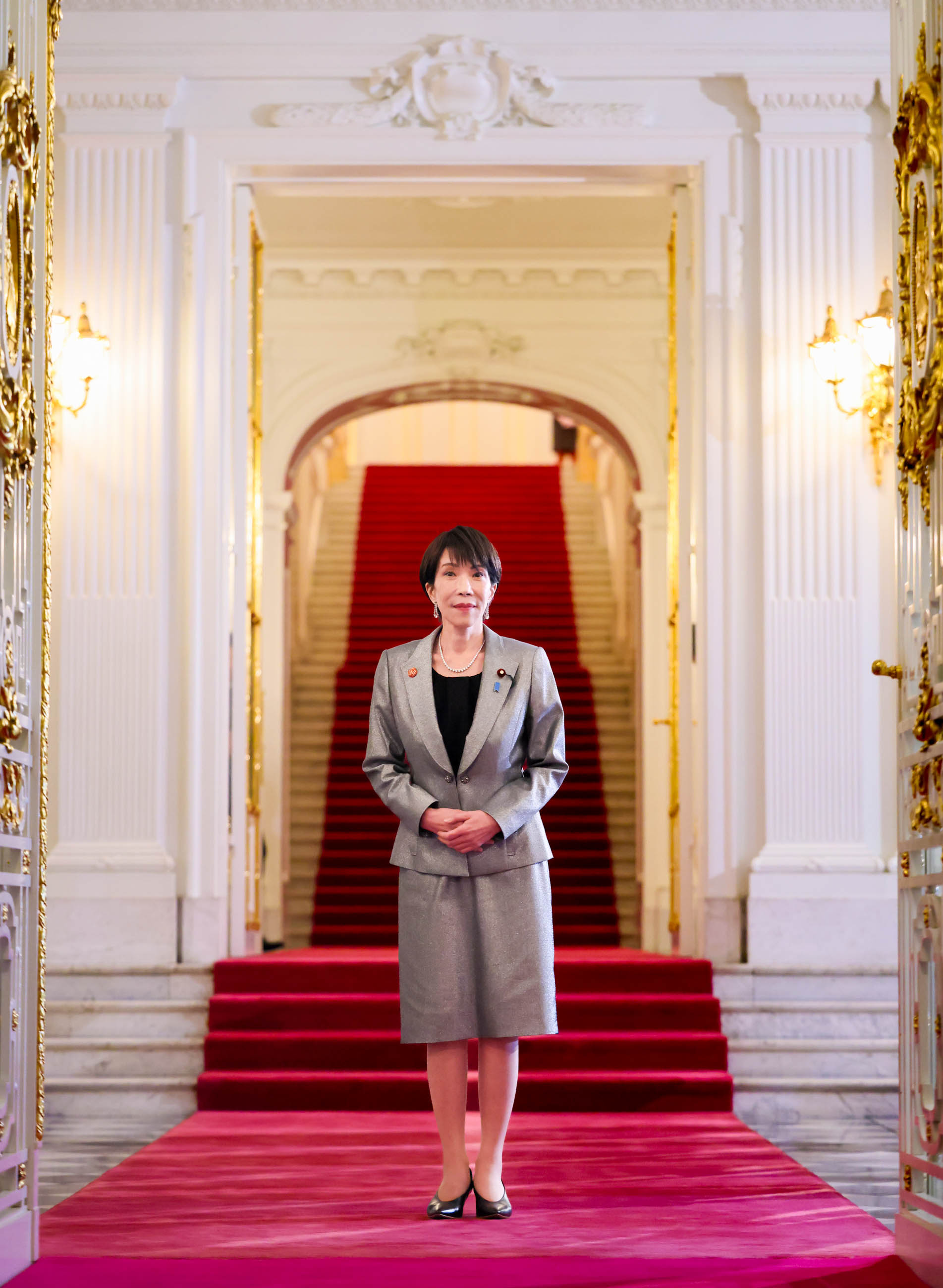 高市首相出席晚宴