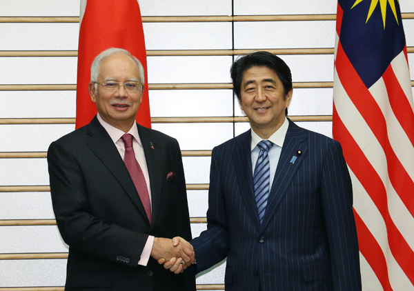 日本・马来西亚首脑会谈等