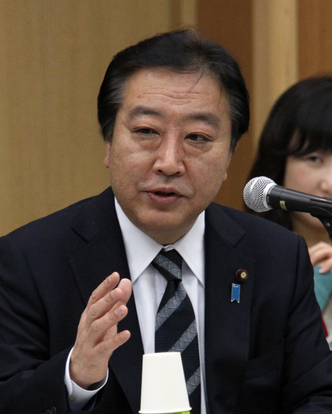 野田总理出席了在经济产业省召开的“‘日本的未来’声援会议―小企业改变日本”第1次总会。