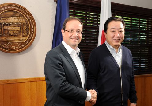 2012年5月19日(当地时间),野田总理出席了在美利坚合众国举行的八国集团戴维营峰会。