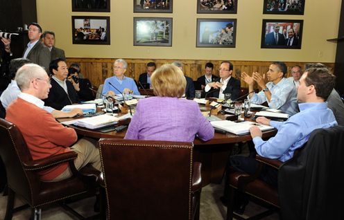 2012年5月19日(当地时间),野田总理出席了在美利坚合众国举行的八国集团戴维营峰会。