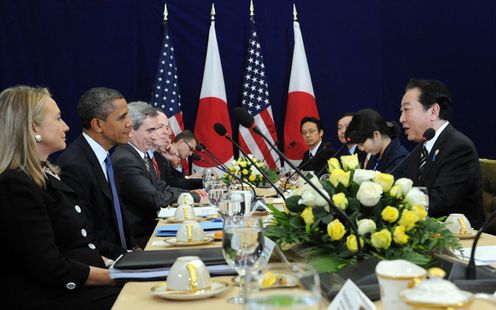 正在访问柬埔寨金边的野田总理出席了ASEAN(东南亚国家联盟)全球对话会议等。