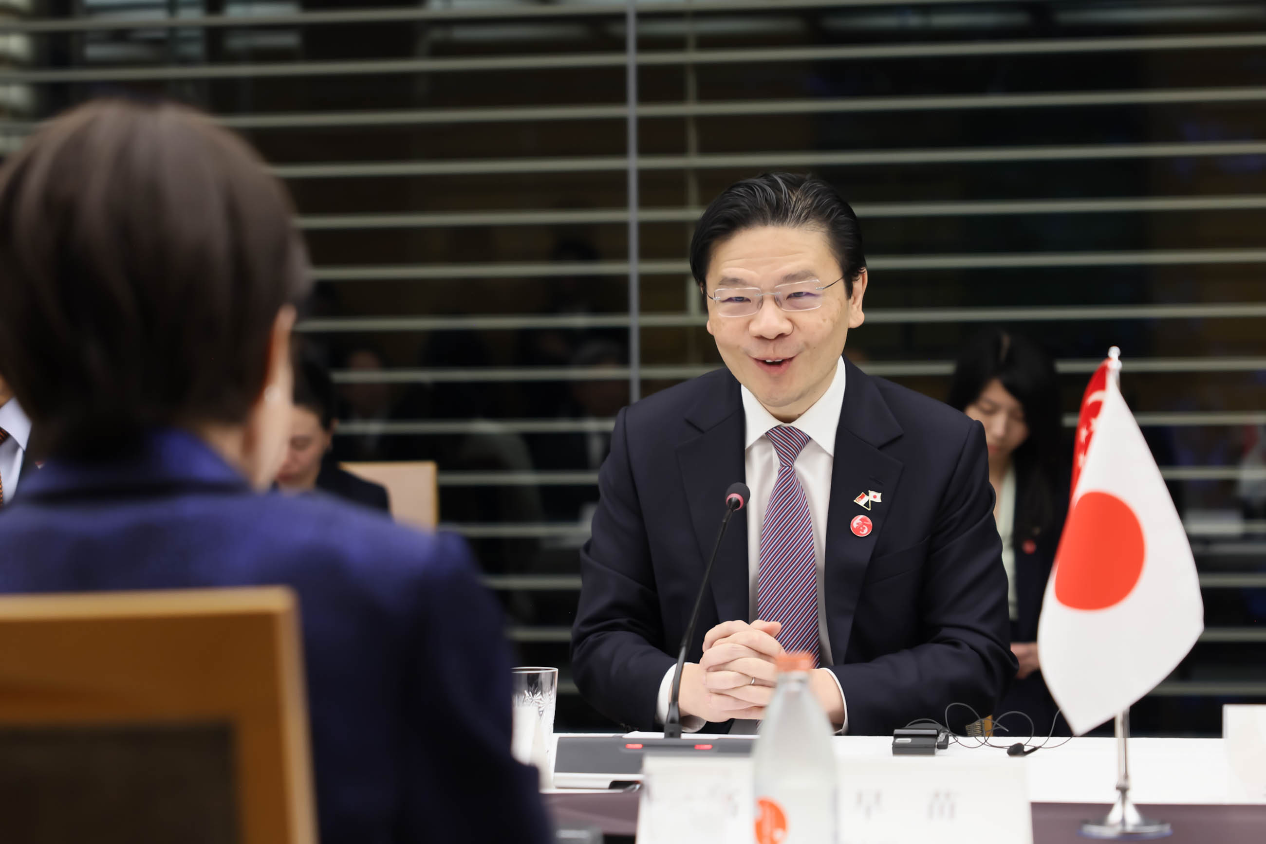 日・シンガポール首脳会談８