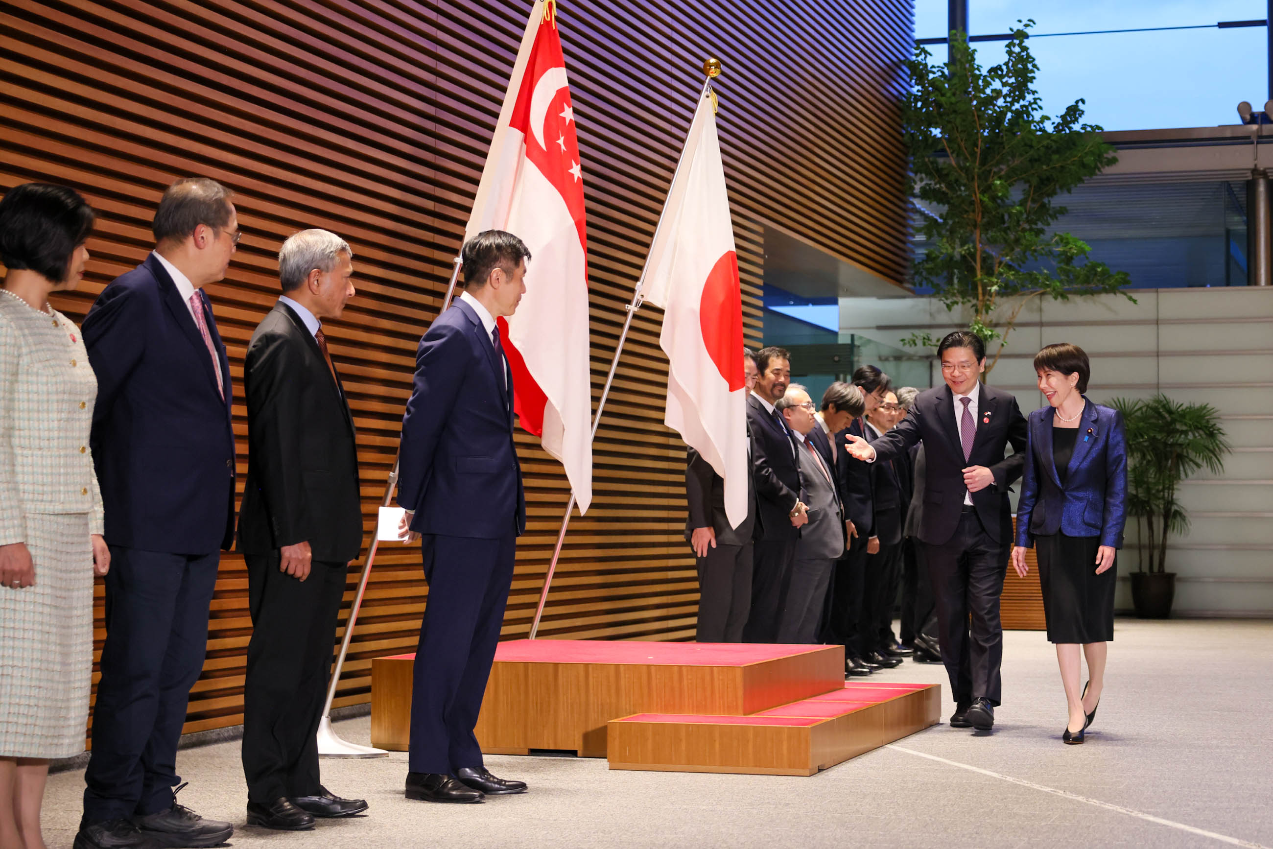 自衛隊による栄誉礼及び儀じょう４