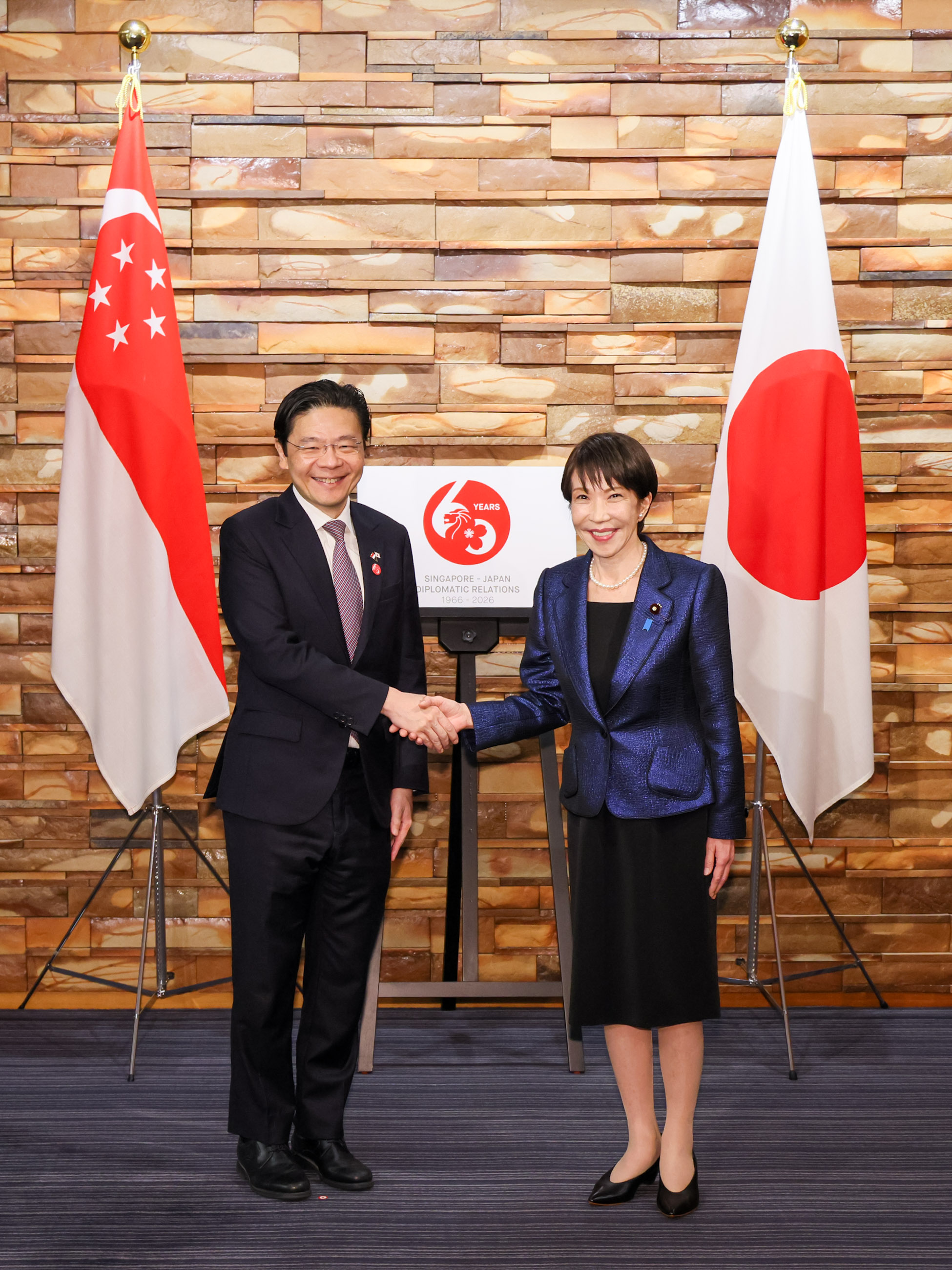 日・シンガポール首脳会談２