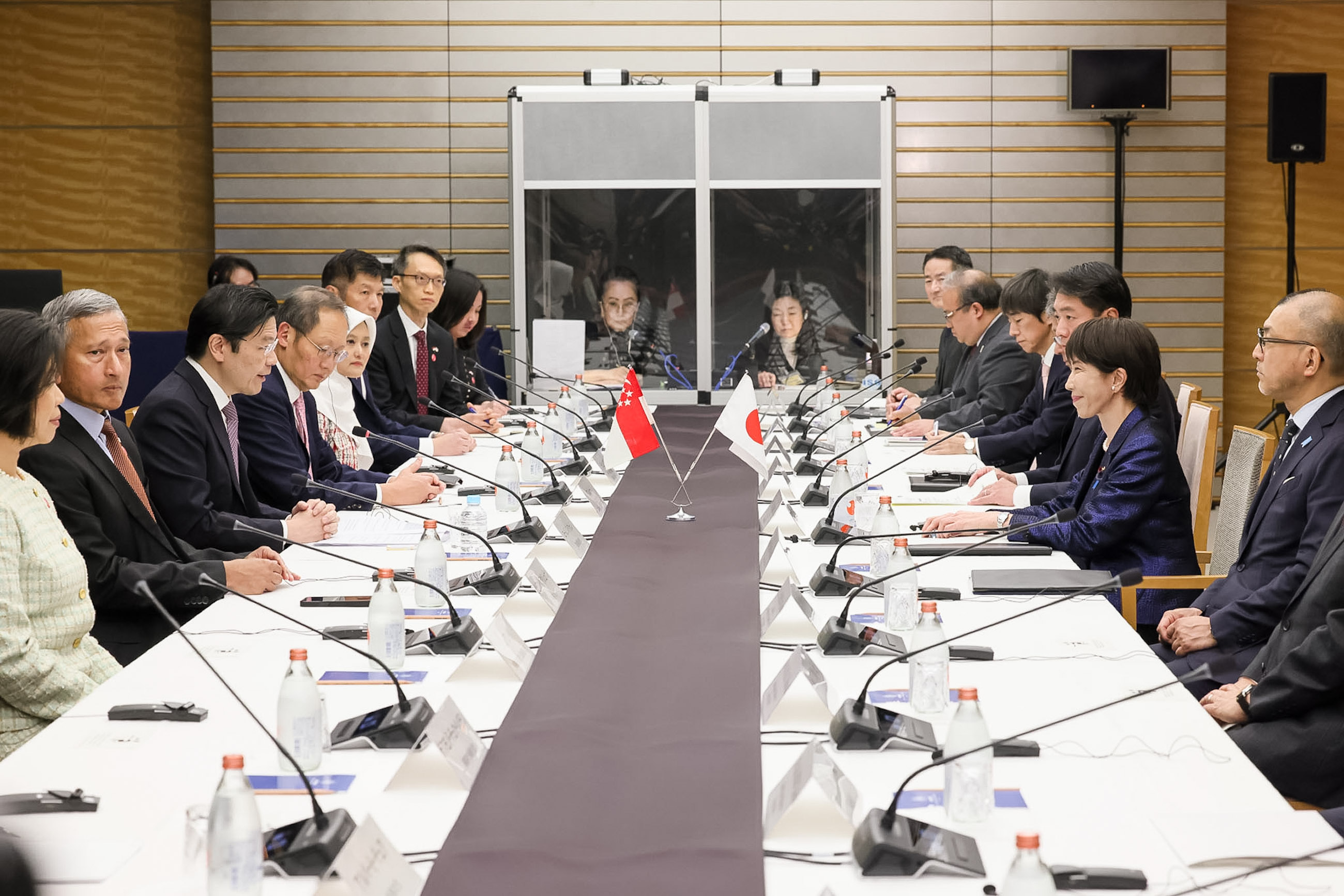 日・シンガポール首脳会談３