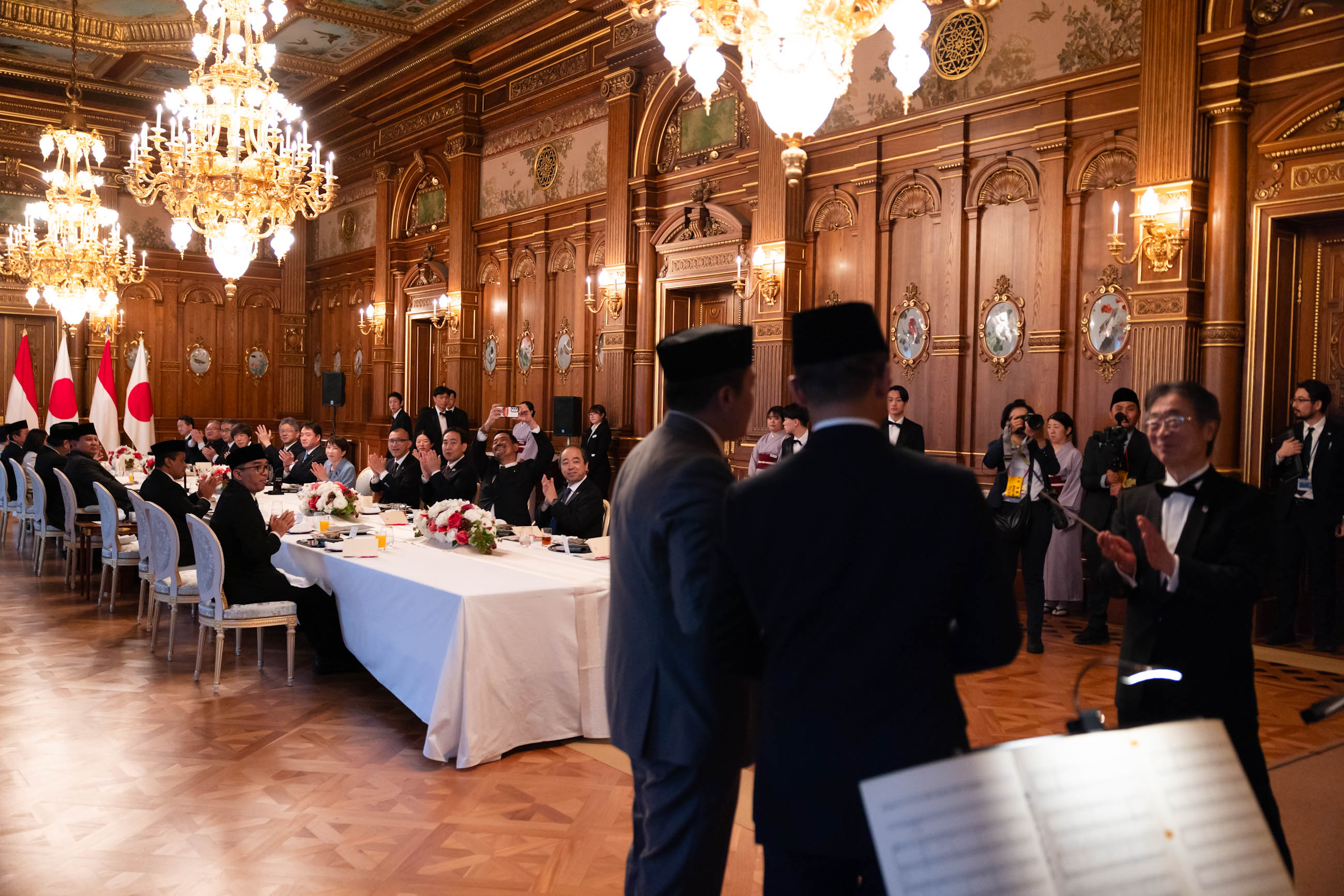 昼食会の様子２