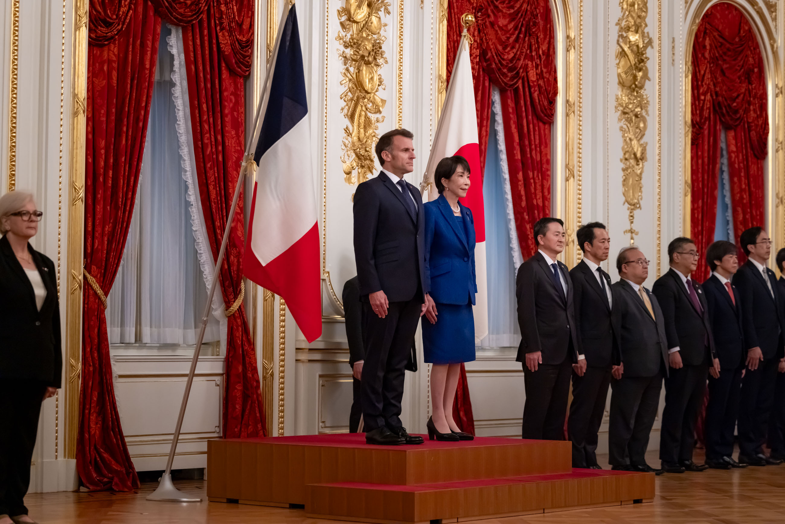 自衛隊による栄誉礼及び儀じょう２