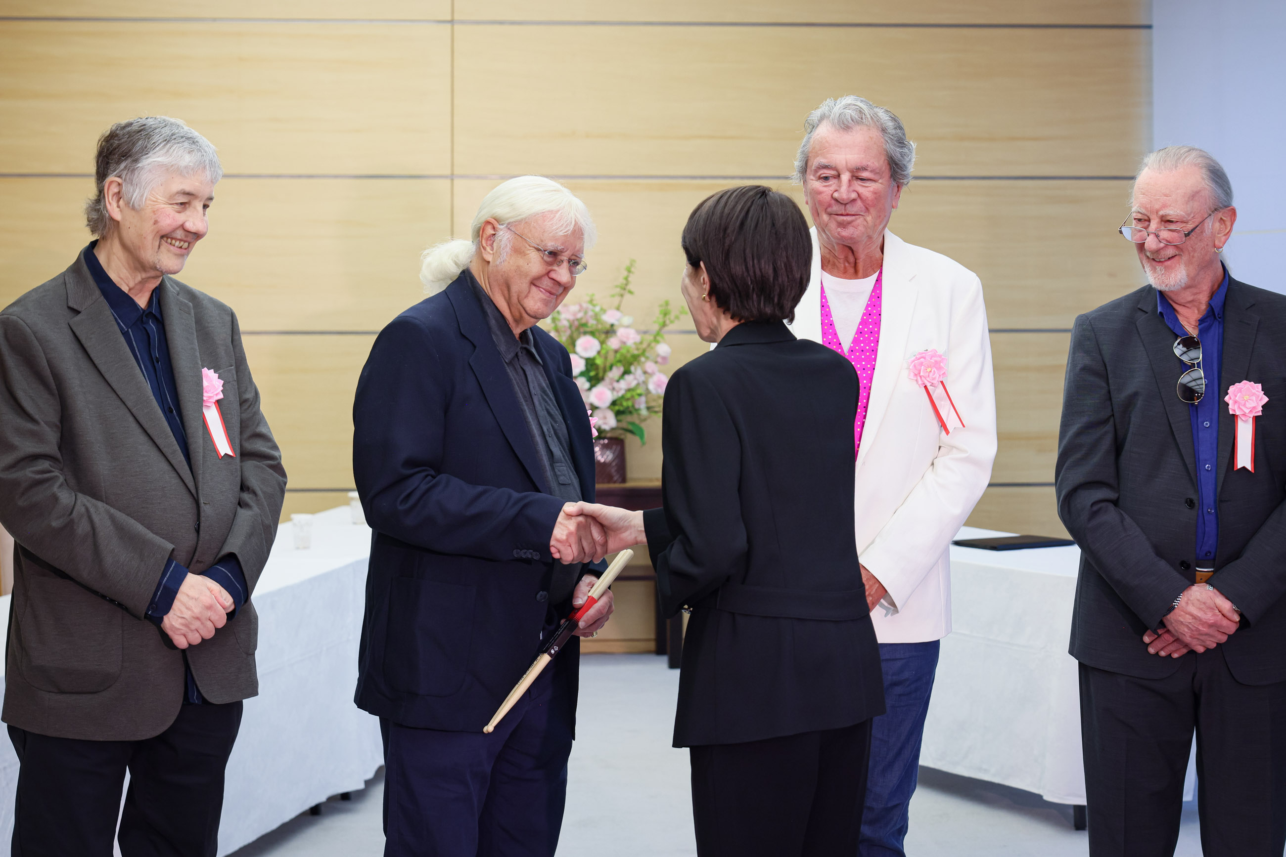 表敬を受ける高市総理７